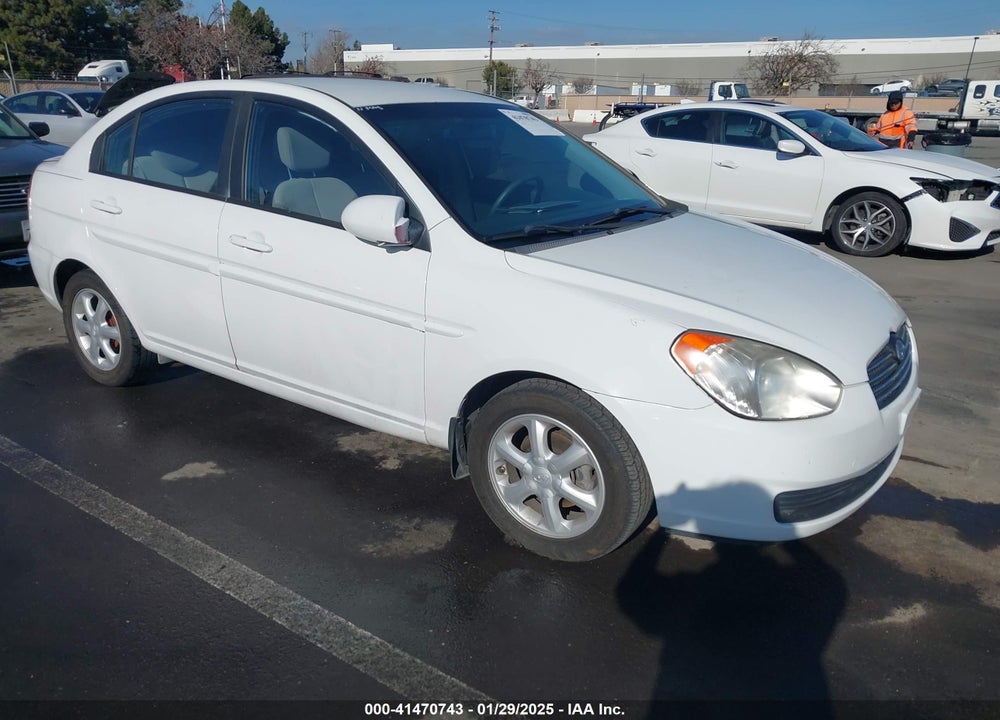 2008 HYUNDAI ACCENT GLS VIN: KMHCN46CX8U175282