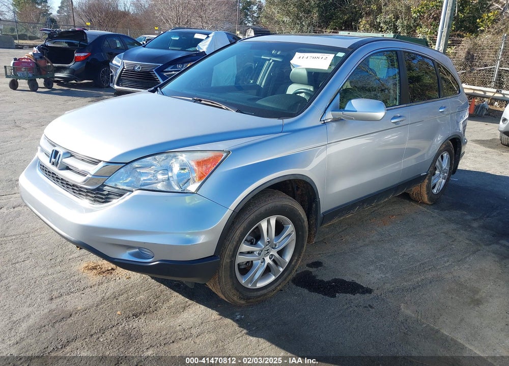 2010 HONDA CR-V EX-L VIN: 5J6RE3H76AL037561