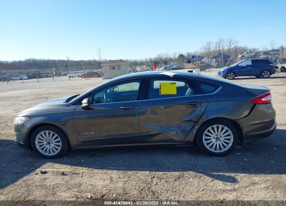 2016 FORD FUSION HYBRID SE VIN: 3FA6P0LU3GR345513