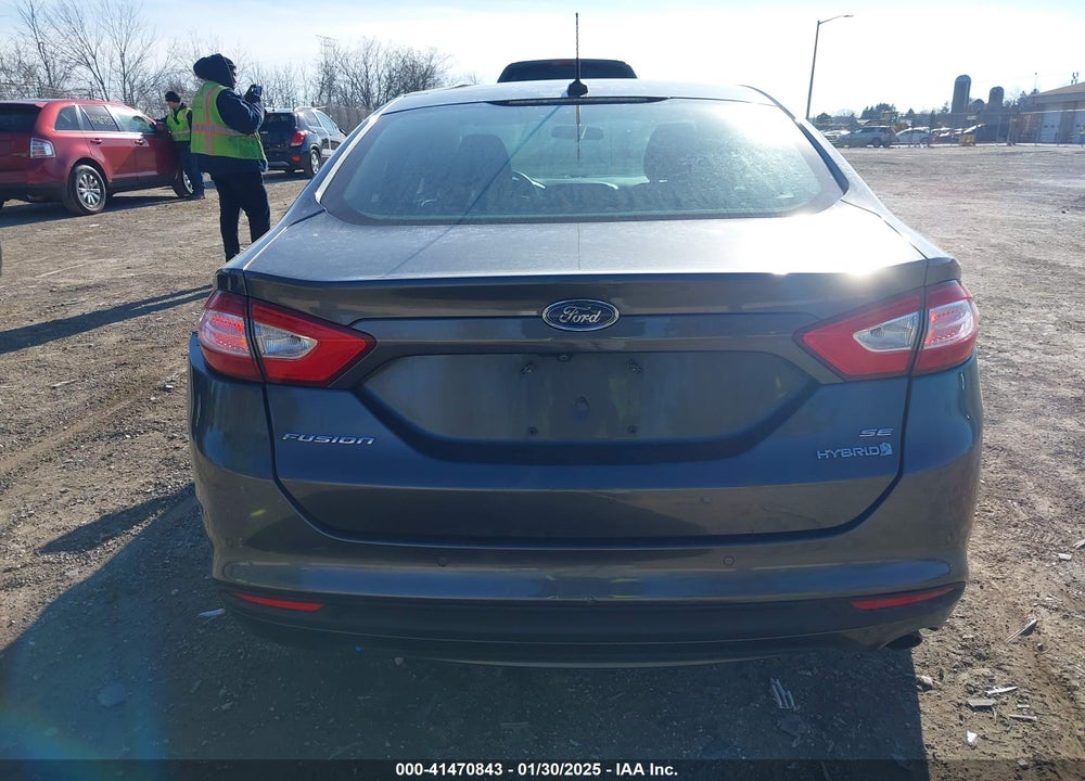 2016 FORD FUSION HYBRID SE VIN: 3FA6P0LU3GR345513