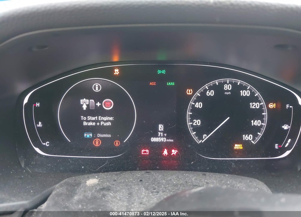 2020 HONDA ACCORD VIN: 1HGCV1F55LA131397