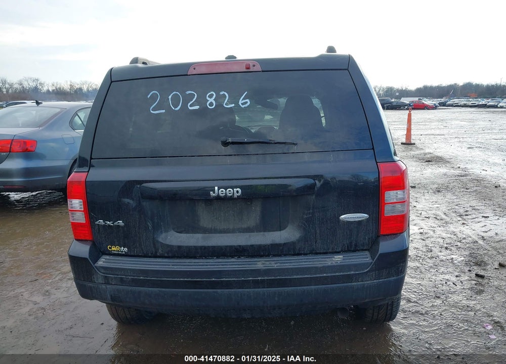 2015 JEEP PATRIOT LATITUDE VIN: 1C4NJRFB4FD202826