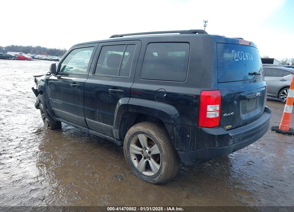 2015 JEEP PATRIOT LATITUDE VIN: 1C4NJRFB4FD202826