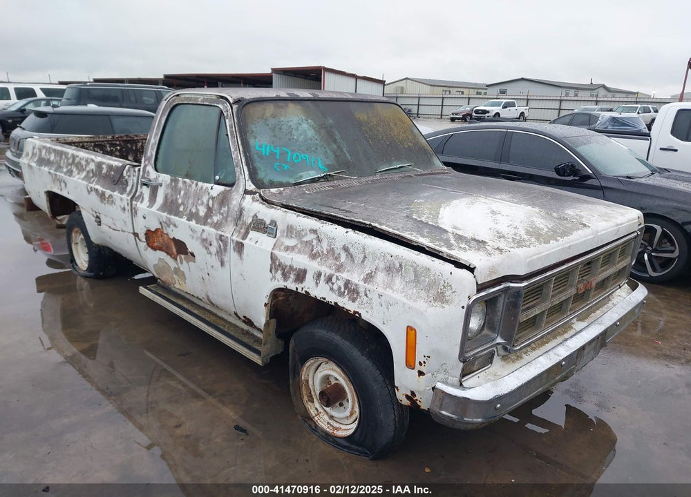 1977 GMC SIERRA VIN: TKL147S517223