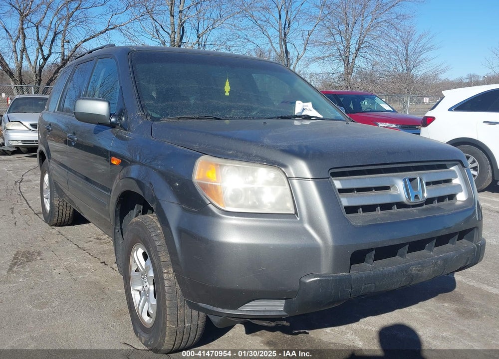 2008 HONDA PILOT VP VIN: 5FNYF18268B029058