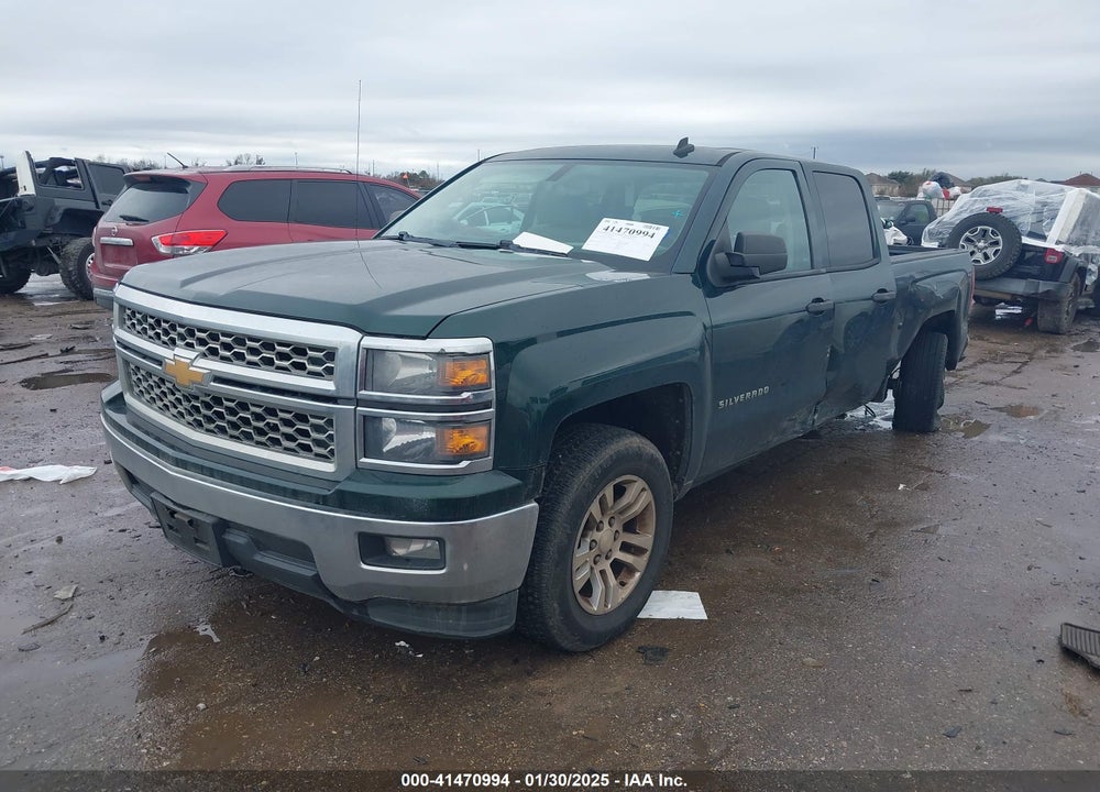 2014 CHEVROLET SILVERADO 1500 VIN: 1GCRCREH7EZ340962