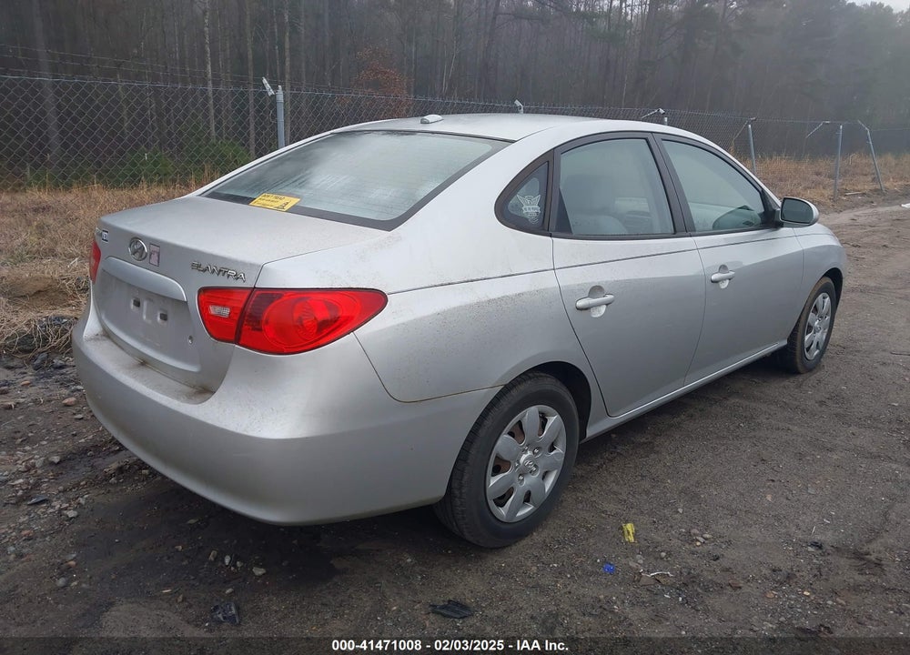 2008 HYUNDAI ELANTRA GLS/SE VIN: KMHDU46D48U426376