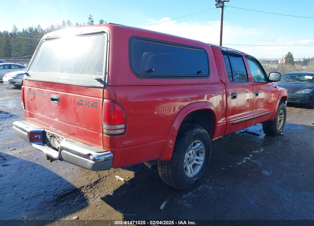 2002 DODGE DAKOTA SLT VIN: 1B7HG48N62S518157