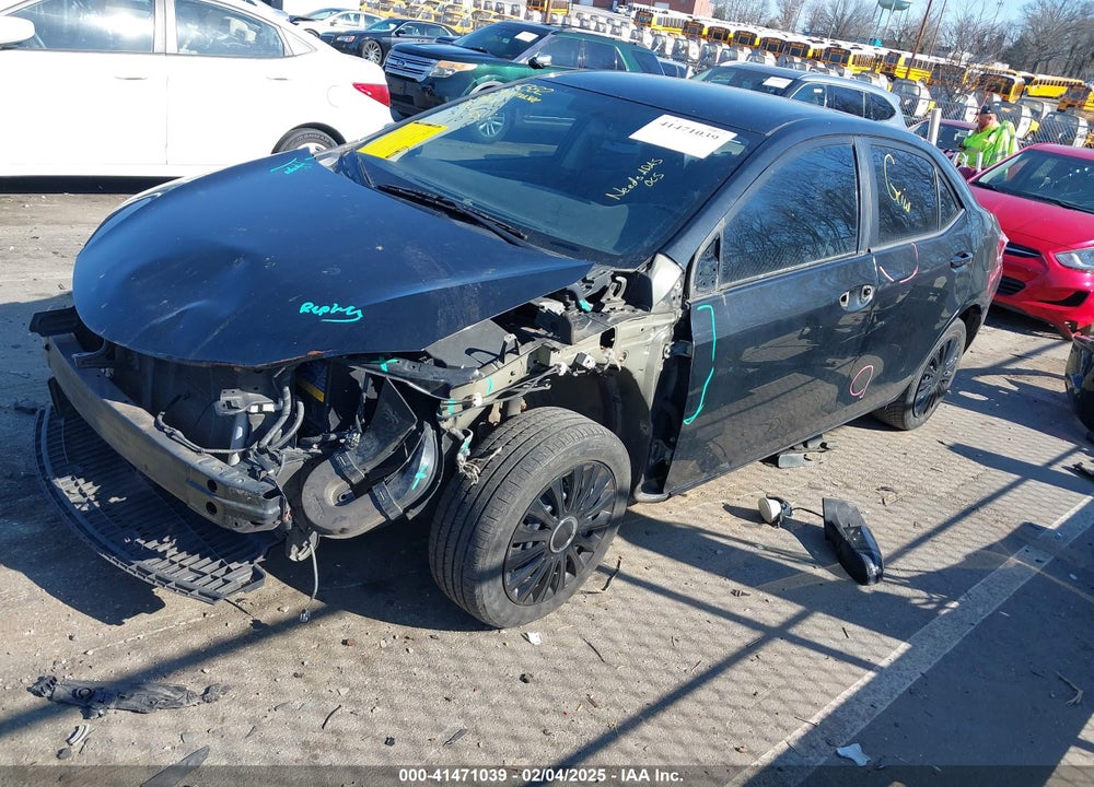 2014 TOYOTA COROLLA VIN: 2T1BURHE5EC057602