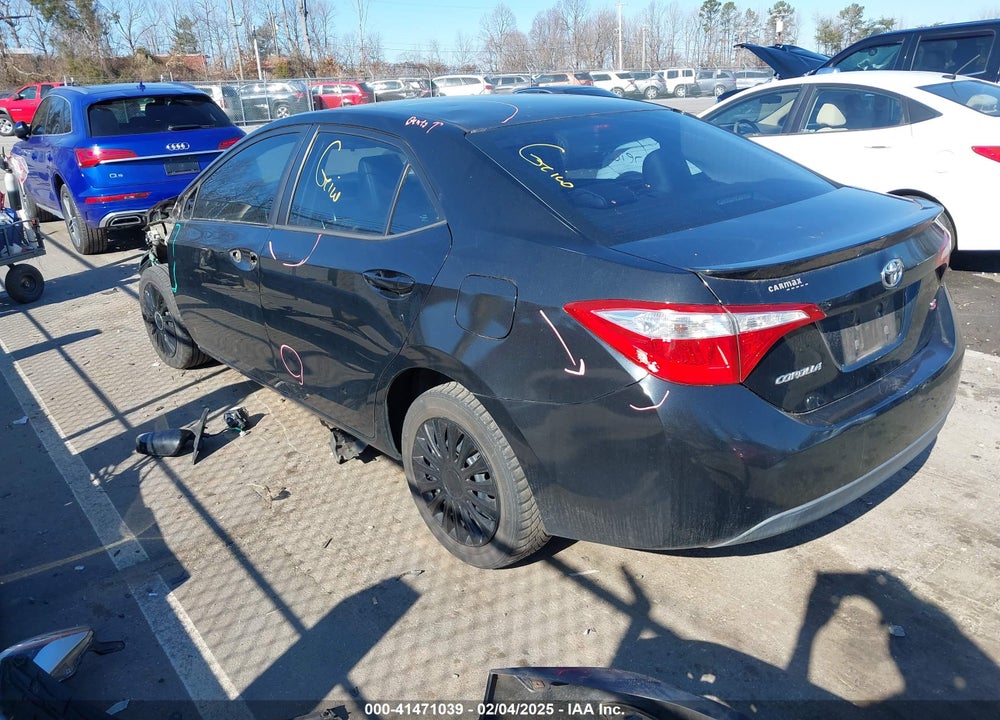2014 TOYOTA COROLLA VIN: 2T1BURHE5EC057602