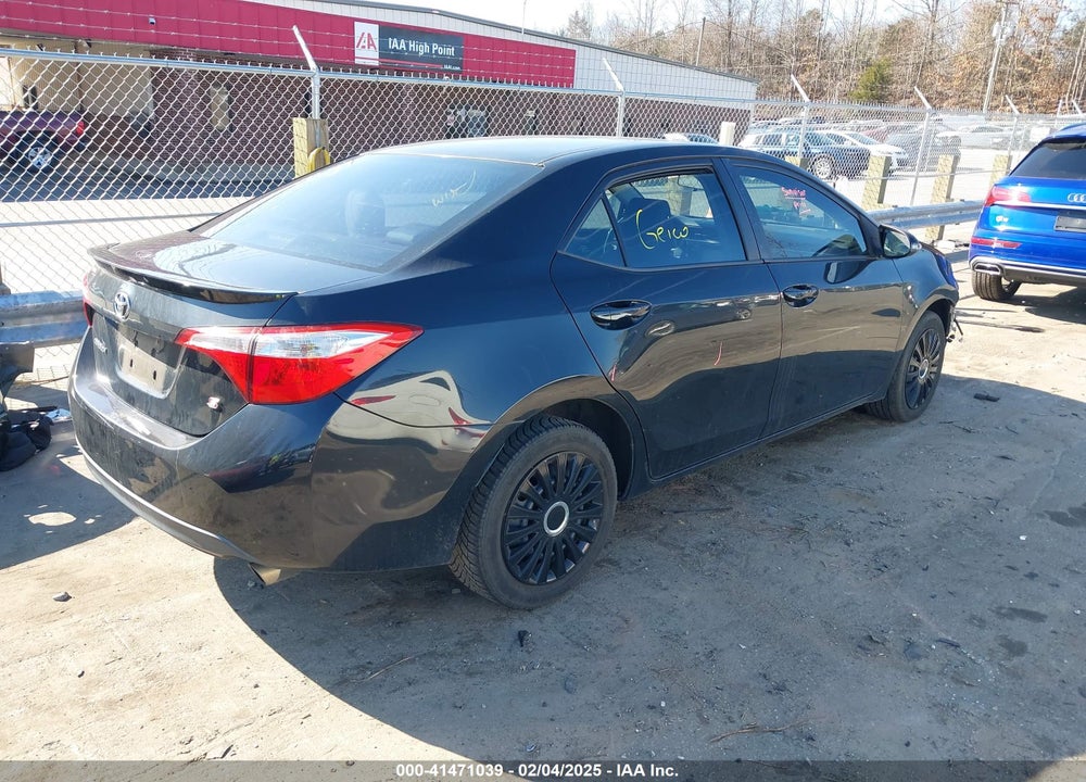 2014 TOYOTA COROLLA VIN: 2T1BURHE5EC057602