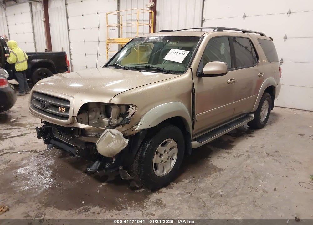 2003 TOYOTA SEQUOIA SR5 V8 VIN: 5TDZT34A03S188569