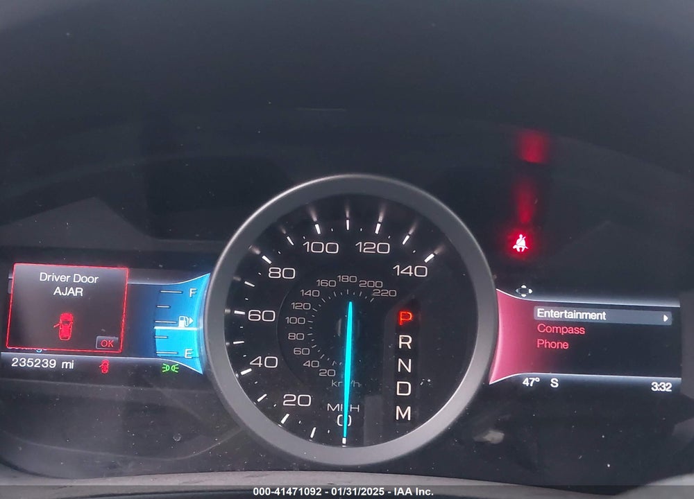 2014 FORD EXPLORER VIN: 1FM5K7D8XEGA98442