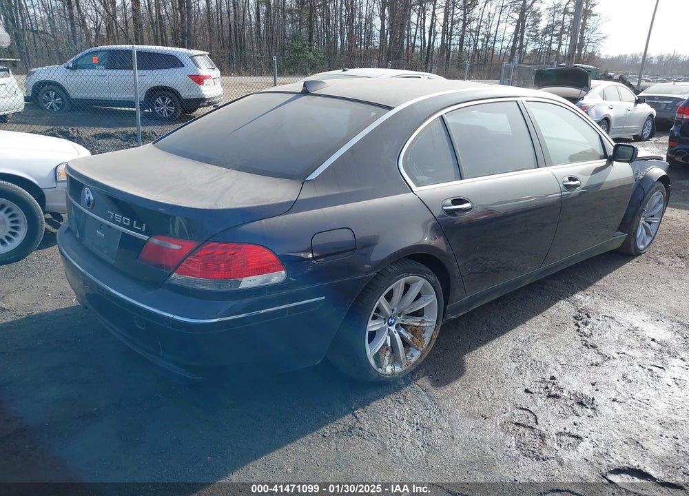 2008 BMW 750LI VIN: WBAHN835X8DT85188
