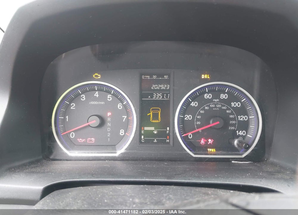 2008 HONDA CR-V VIN: 3CZRE38338G709645
