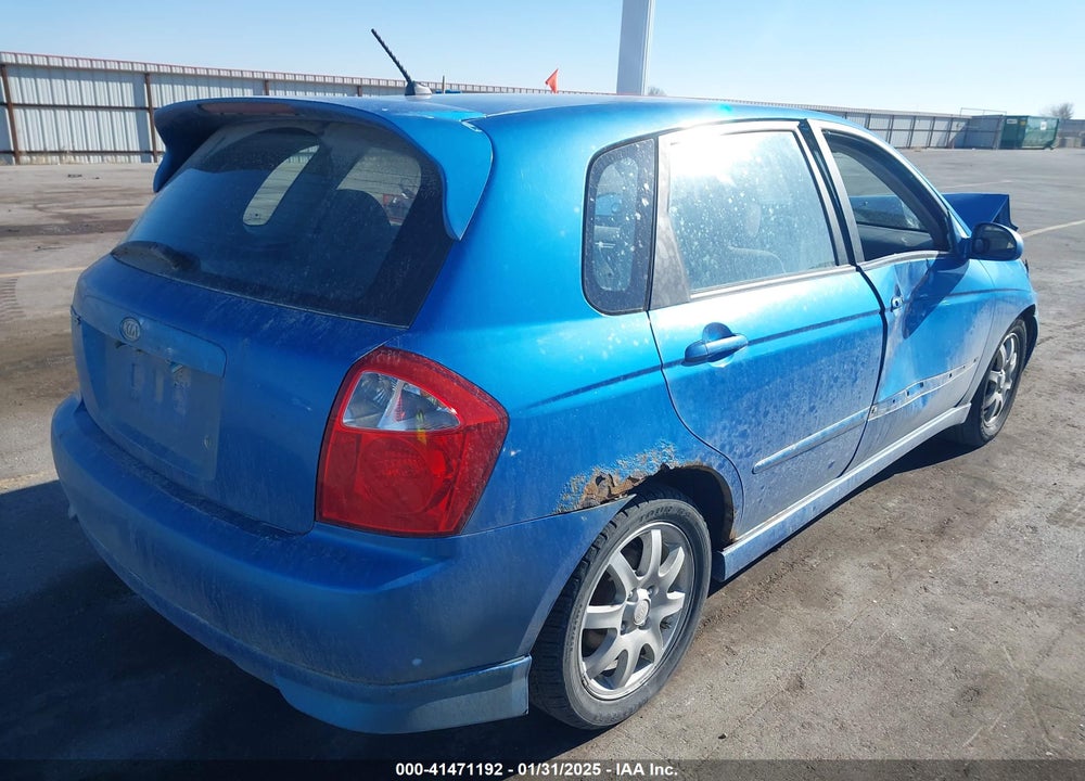 2006 KIA SPECTRA5 VIN: KNAFE161565337810