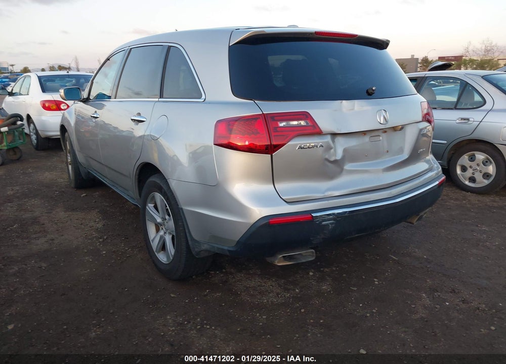 2011 ACURA MDX TECHNOLOGY PACKAGE VIN: 2HNYD2H6XBH545983