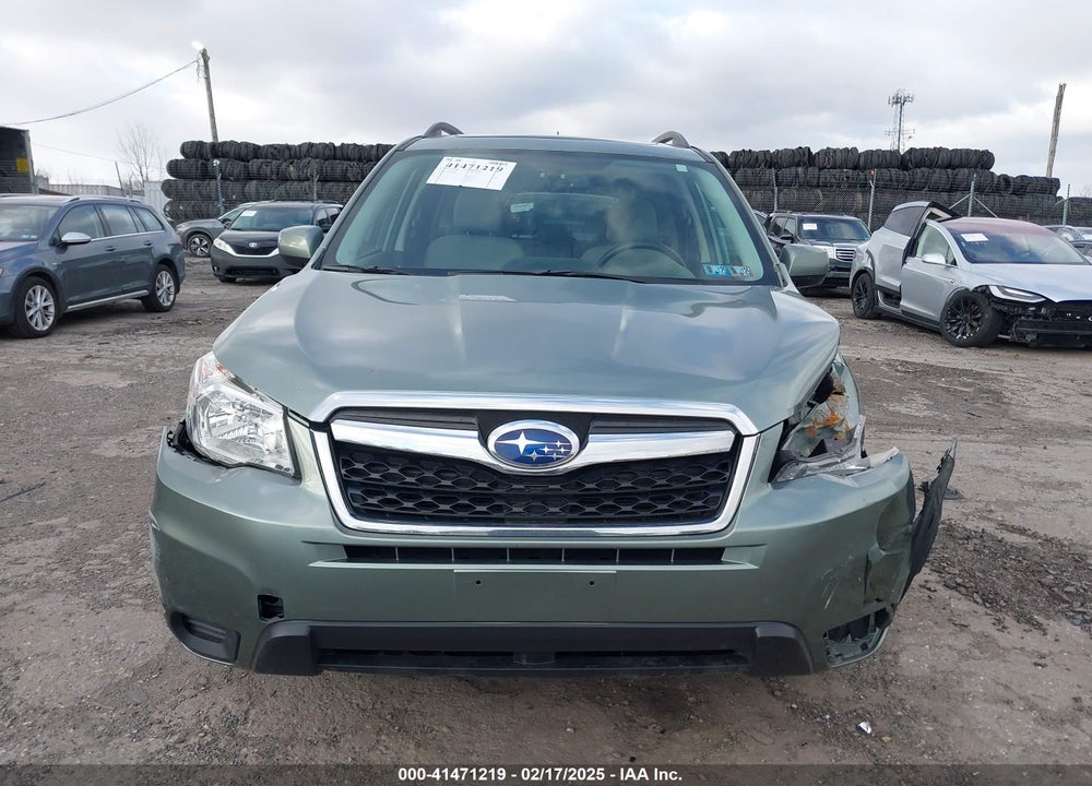 2015 SUBARU FORESTER 2.5I PREMIUM VIN: JF2SJADC2FH480814