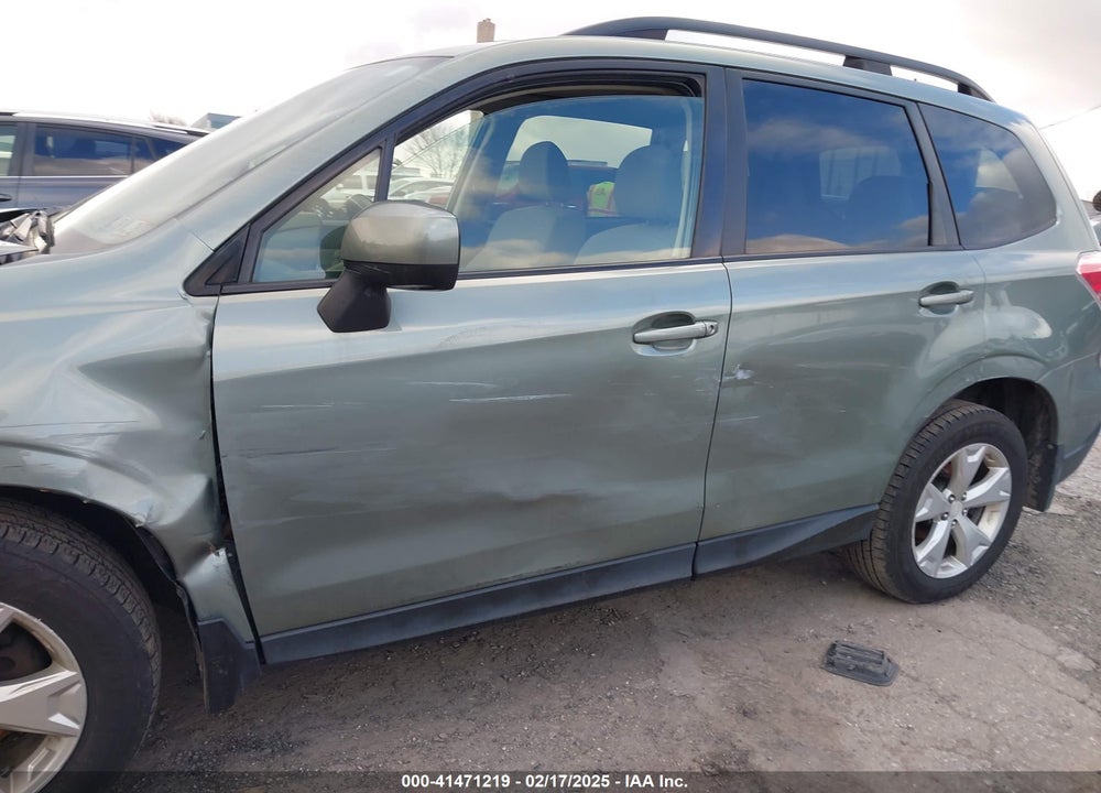 2015 SUBARU FORESTER 2.5I PREMIUM VIN: JF2SJADC2FH480814