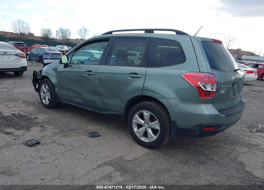 2015 SUBARU FORESTER 2.5I PREMIUM VIN: JF2SJADC2FH480814