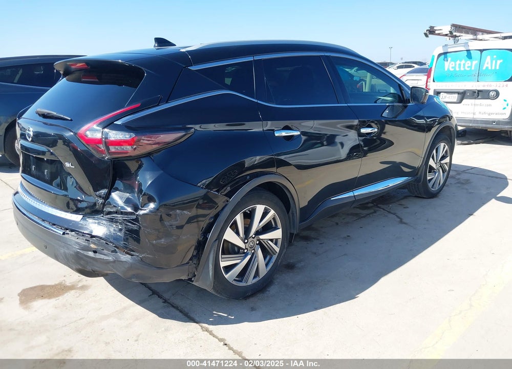 2019 NISSAN MURANO VIN: 5N1AZ2MJ6KN124803