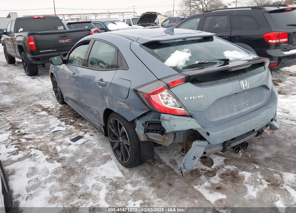 2019 HONDA CIVIC SPORT VIN: SHHFK7G47KU220292