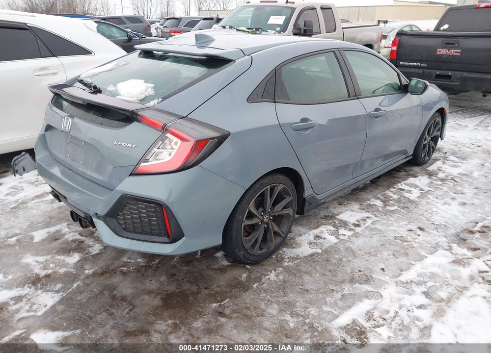2019 HONDA CIVIC SPORT VIN: SHHFK7G47KU220292