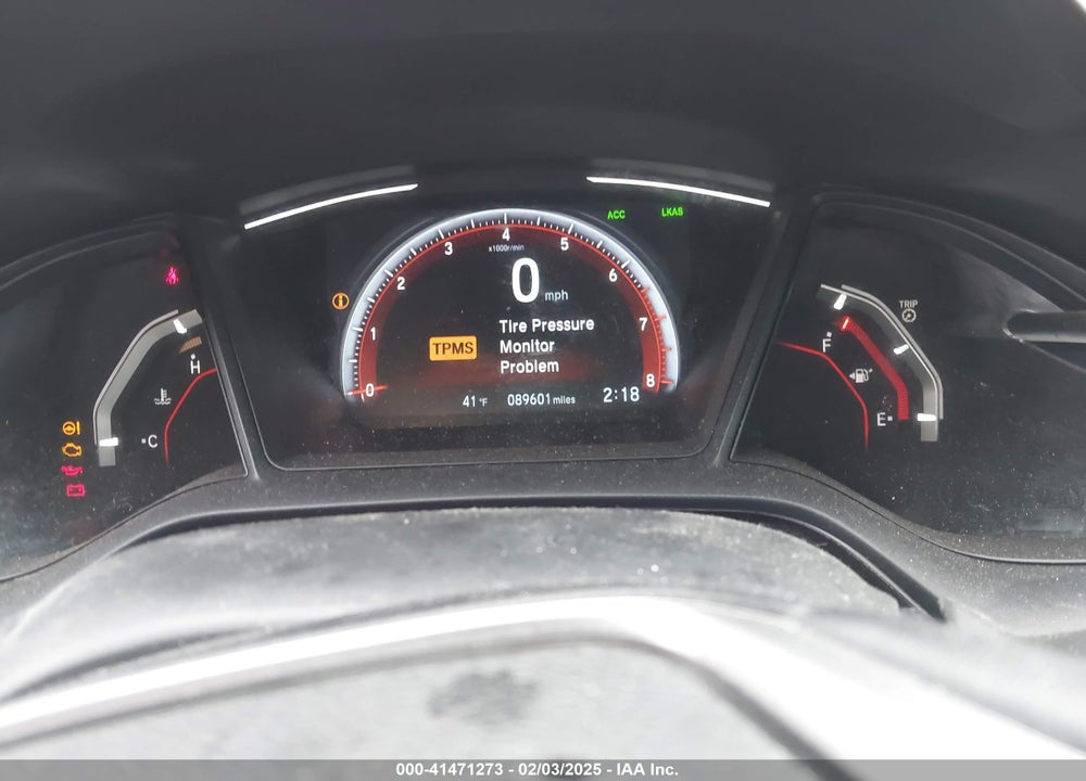 2019 HONDA CIVIC SPORT VIN: SHHFK7G47KU220292
