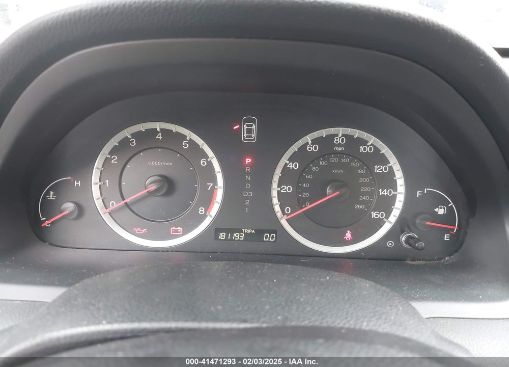 2009 HONDA ACCORD 2.4 EX VIN: 1HGCP26789A100977