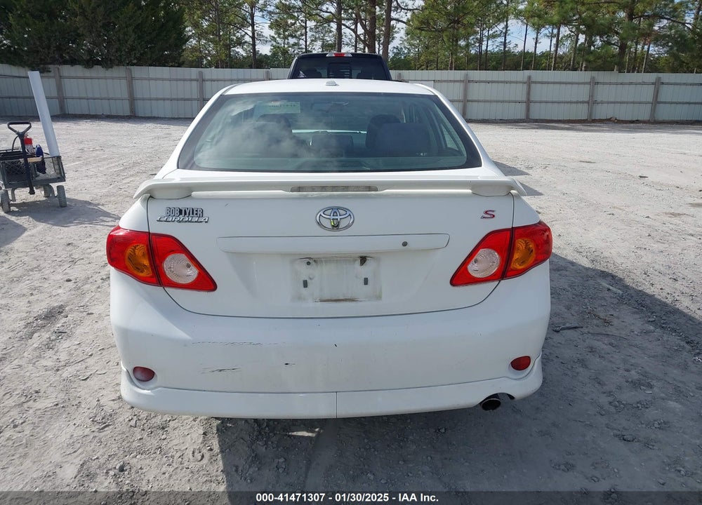 2010 TOYOTA COROLLA S VIN: 2T1BU4EE7AC516050