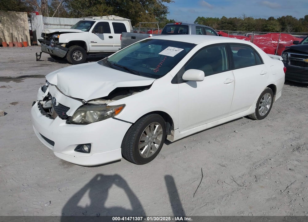 2010 TOYOTA COROLLA S VIN: 2T1BU4EE7AC516050