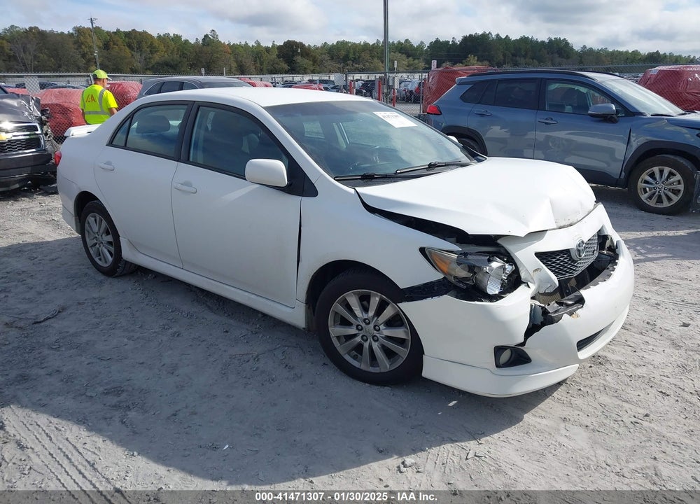 2010 TOYOTA COROLLA S VIN: 2T1BU4EE7AC516050