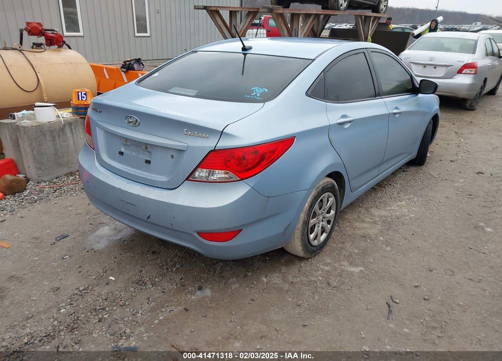 2014 HYUNDAI ACCENT VIN: KMHCT4AE3EU675360