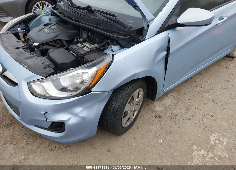2014 HYUNDAI ACCENT VIN: KMHCT4AE3EU675360