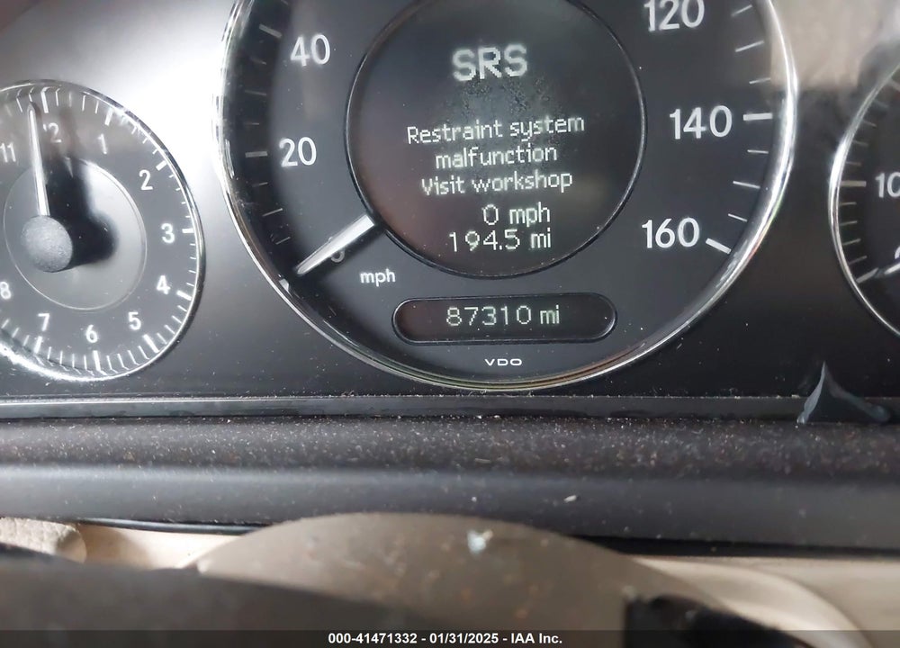 2007 MERCEDES-BENZ CLK 550 VIN: WDBTJ72H77F214706