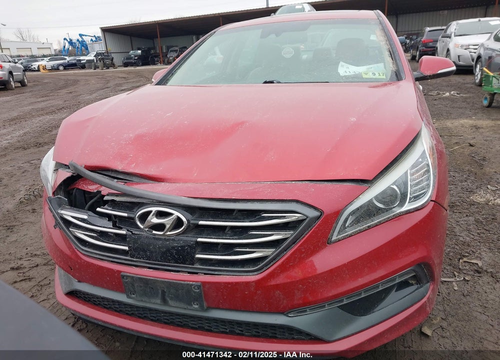 2017 HYUNDAI SONATA VIN: 5NPE34AFXHH456464