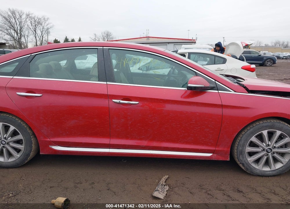 2017 HYUNDAI SONATA VIN: 5NPE34AFXHH456464