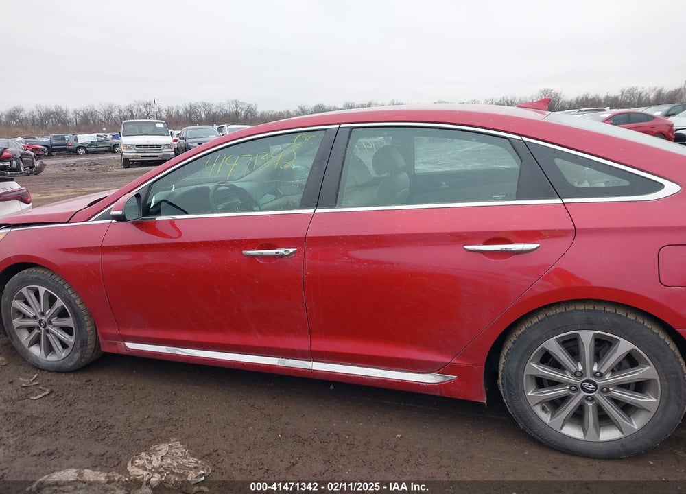 2017 HYUNDAI SONATA VIN: 5NPE34AFXHH456464