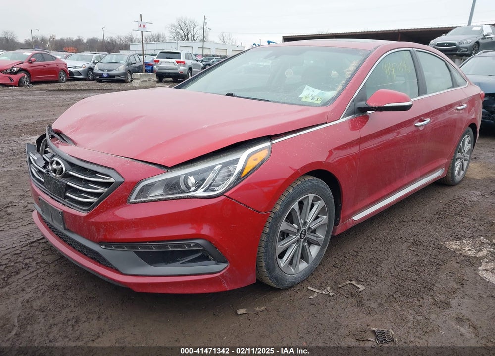 2017 HYUNDAI SONATA VIN: 5NPE34AFXHH456464