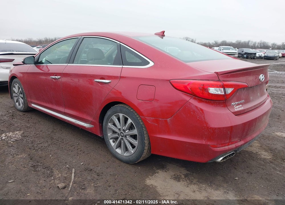 2017 HYUNDAI SONATA VIN: 5NPE34AFXHH456464