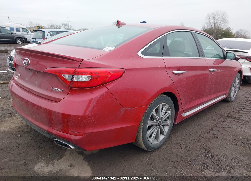 2017 HYUNDAI SONATA VIN: 5NPE34AFXHH456464