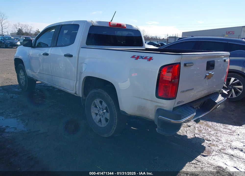 2019 CHEVROLET COLORADO WT VIN: 1GCGTBEN0K1193088
