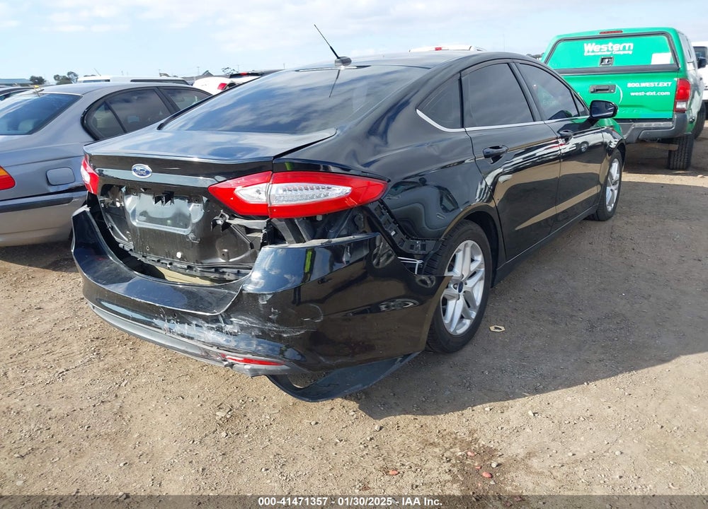 2016 FORD FUSION SE VIN: 3FA6P0H73GR194286
