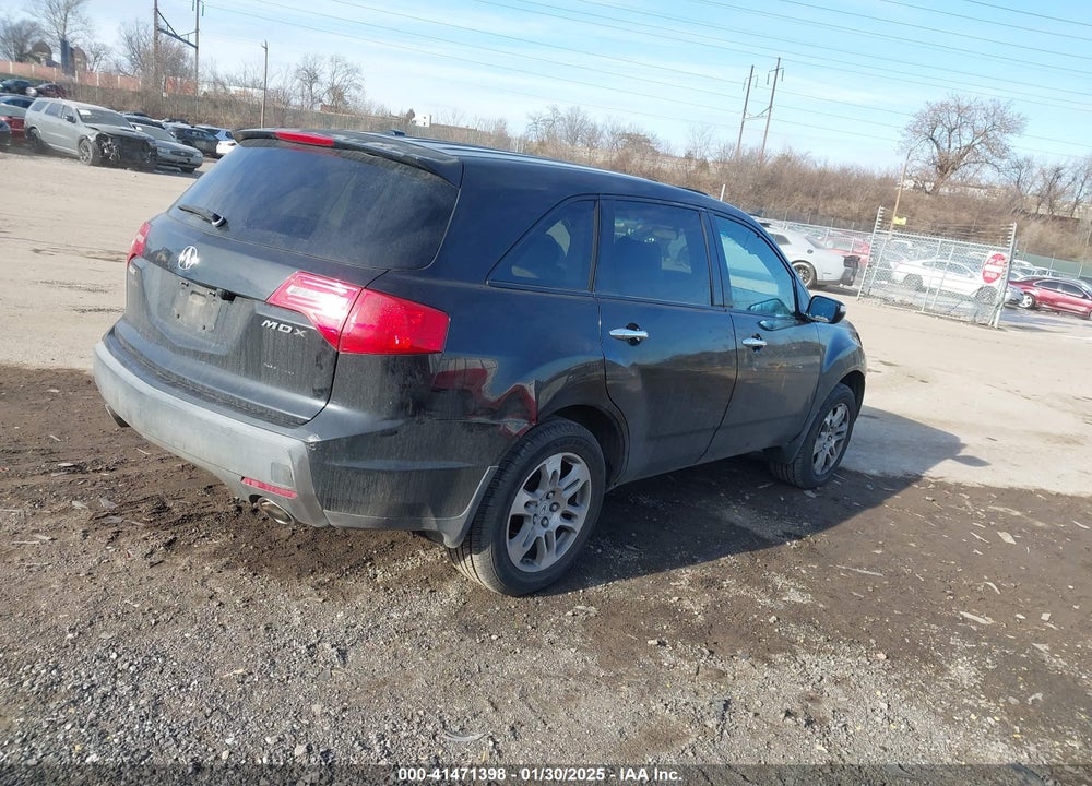 2007 ACURA MDX TECHNOLOGY PACKAGE VIN: 2HNYD28397H503740