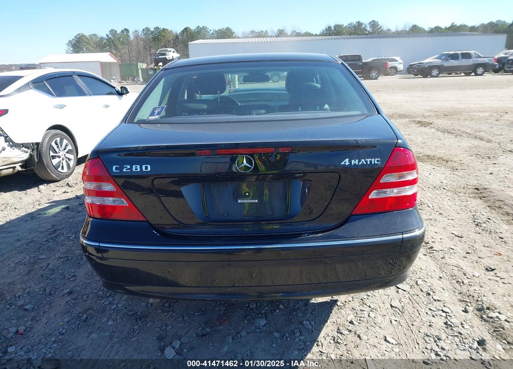 2007 MERCEDES-BENZ C 280 LUXURY 4MATIC VIN: WDBRF92H57F929894
