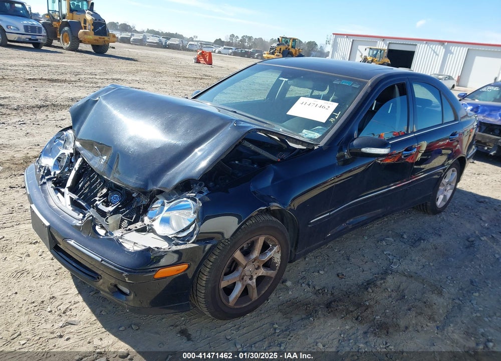 2007 MERCEDES-BENZ C 280 LUXURY 4MATIC VIN: WDBRF92H57F929894