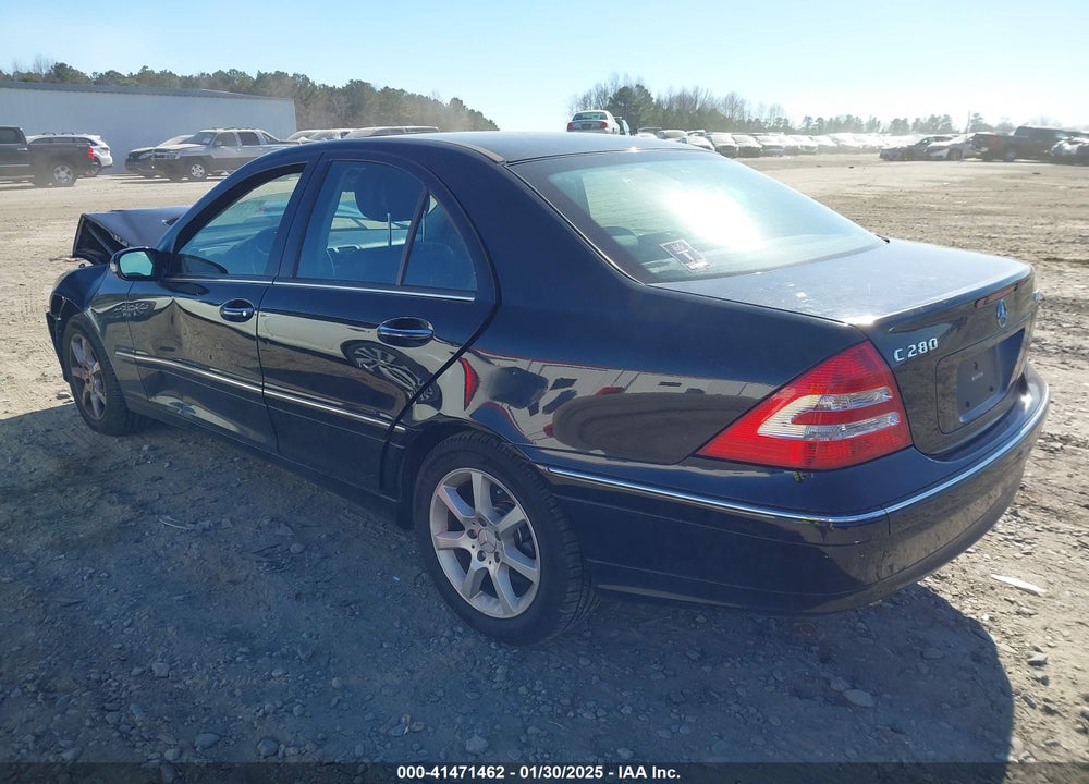 2007 MERCEDES-BENZ C 280 LUXURY 4MATIC VIN: WDBRF92H57F929894