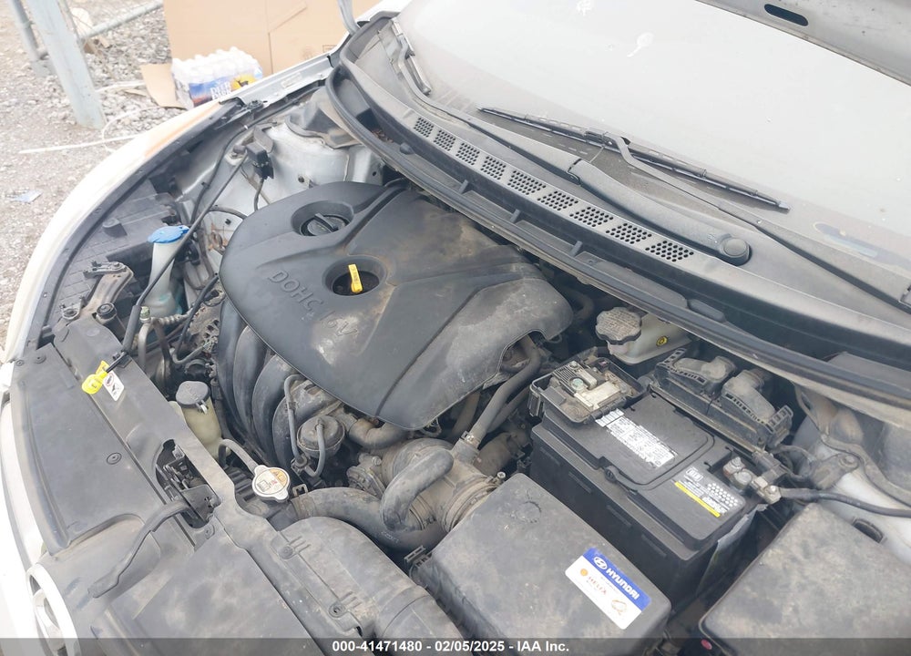 2013 HYUNDAI ELANTRA LIMITED VIN: KMHDH4AEXDU620960