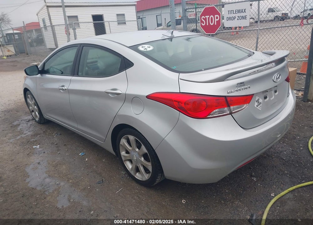 2013 HYUNDAI ELANTRA LIMITED VIN: KMHDH4AEXDU620960