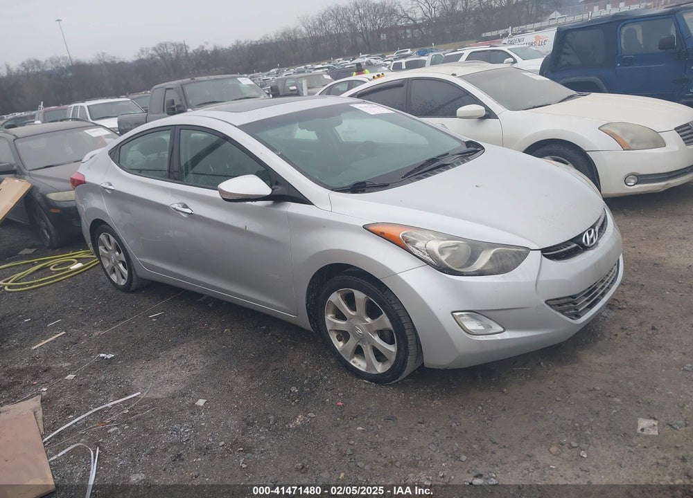 2013 HYUNDAI ELANTRA LIMITED VIN: KMHDH4AEXDU620960